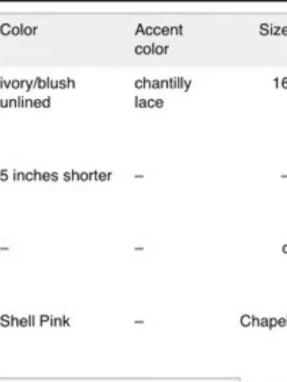 NEW Bush Tulle Chapel Length Veil